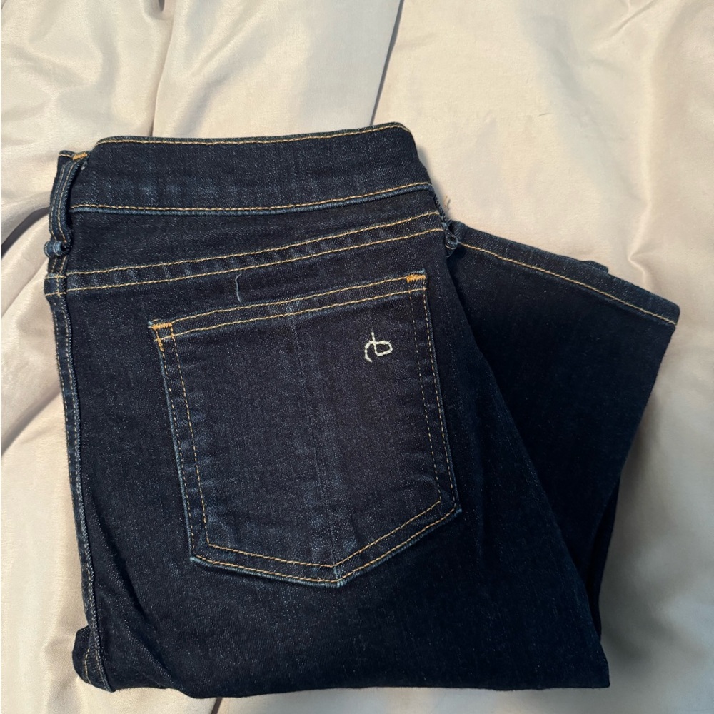 Rag & bone dark wash skinny jeans